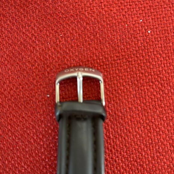 Oxygen 02 Aviator Military Watch Dual Time Stainless Steel Day Date Rare - Picture 3 of 4